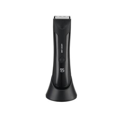 Green Lion Sensitive Area Trimmer with 90-Minutes Working Time, LED Display, 600mAh Battery Capacity, Water-Resistant, Ceramic Blades, 2 Hours Charging Time - Black 