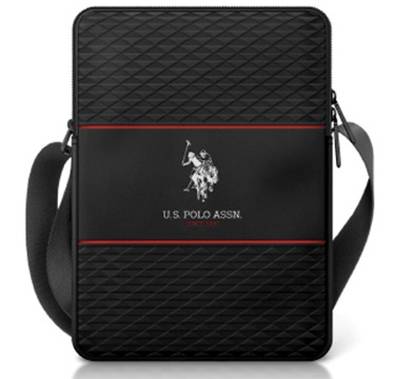 USPA Tablet 10" Bag Textured Pattern - Black (USTB10PTRK)