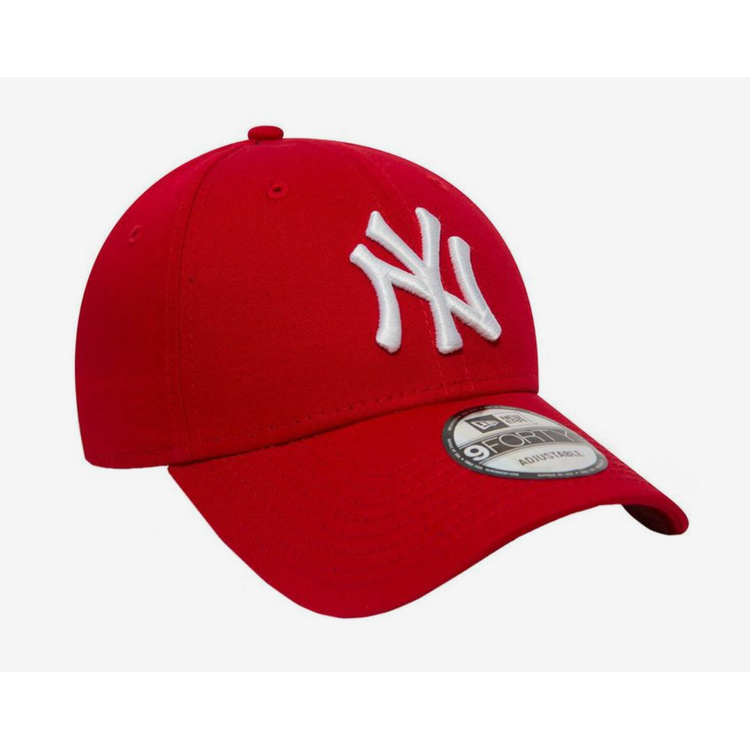 New Era 9Forty New York Yankees Cap, Red