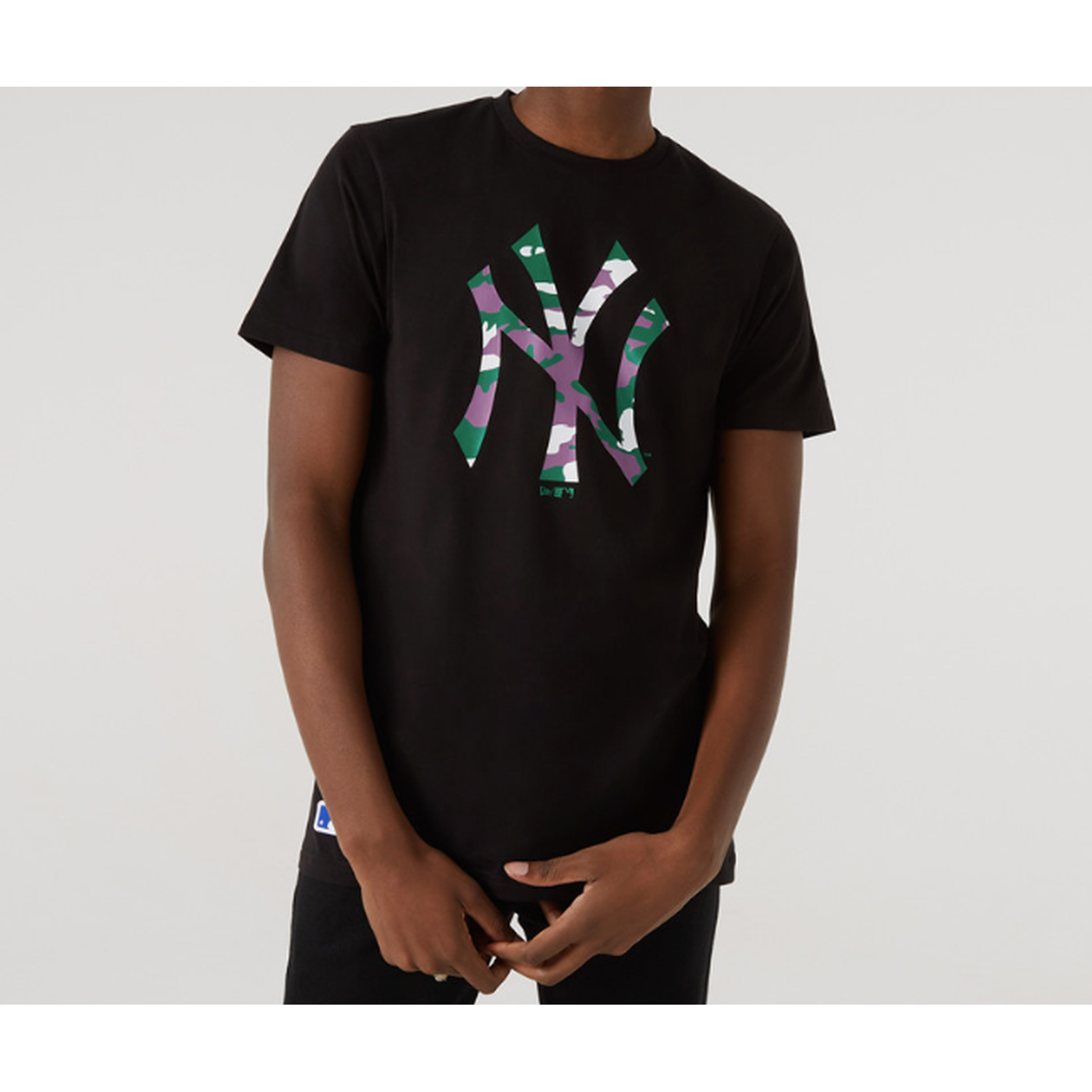 T-shirt New Era Ext Camo Infill MLB New York Yankees - White