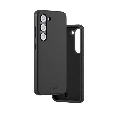 Levelo IRIS MagSafe Liquid Silicone Case - Black - Samsun...