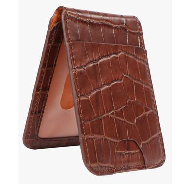Green Lion Leather Magwallet Holder - Brown
