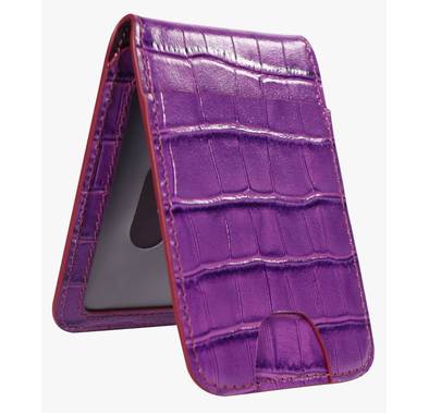 Green Lion Leather Magwallet Holder - Purple