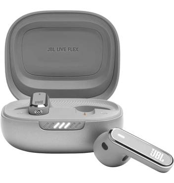 JBL Live Flex True Wireless Earbuds 40hrs Playtime IP54 Certified