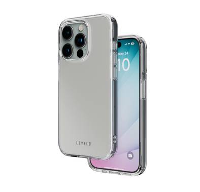Levelo Lucu Case For iPhone 15 Pro Max - Matte Clear