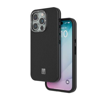 Levelo Ox Carbon Case for iPhone 15 Pro Max, Reinforced C...