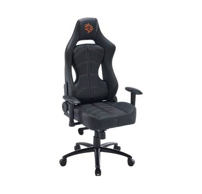 Porodo Gaming Predator Pro Chair Molded Backrest & Seat with 2D Armrest - Black