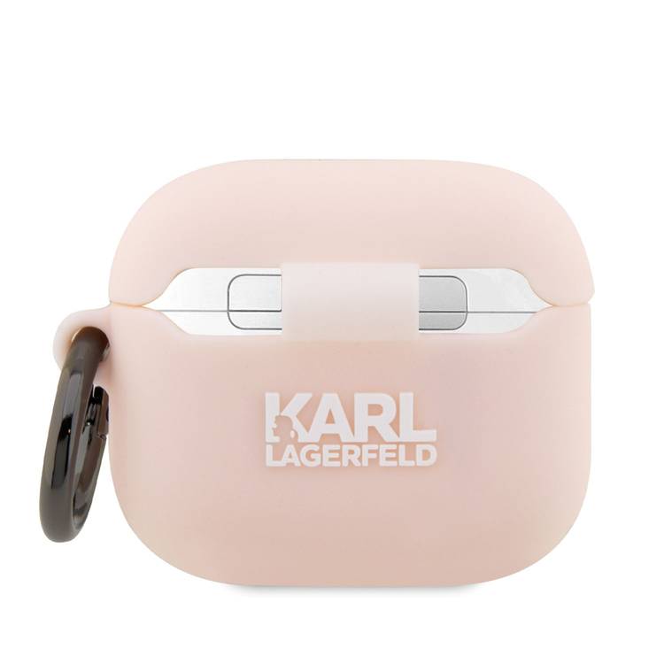 Karl Lagerfeld 3D Silicone NFT KARL for Airpod Pro 3 - Pink