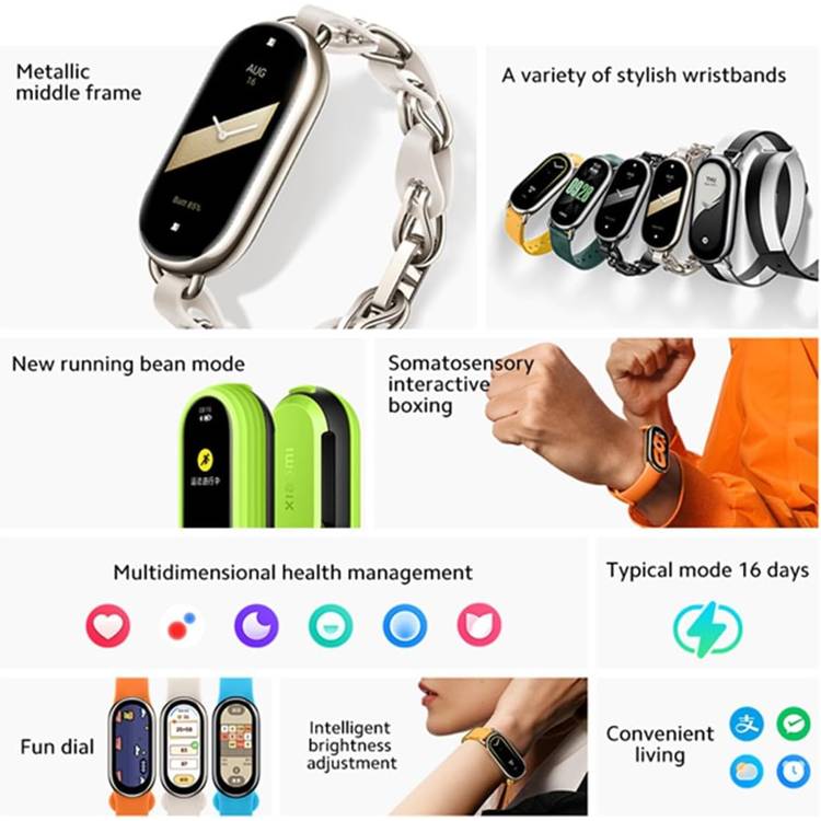 Mi watch band features discount