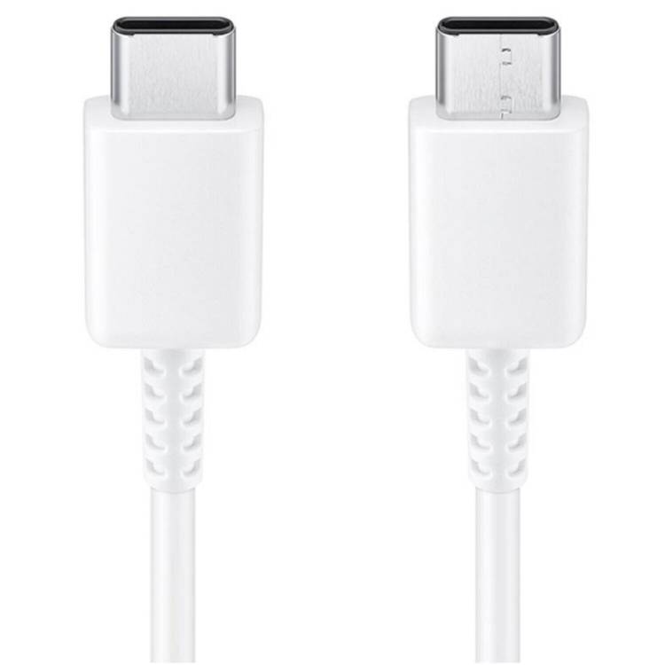 Samsung 15W Travel Adapter with USB-C to USB- C Cable  - White