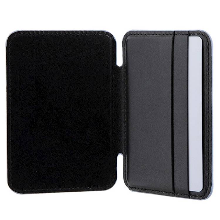 Guess Wallet Cardslot Stand Gcube Stripe Magsafe - Blue