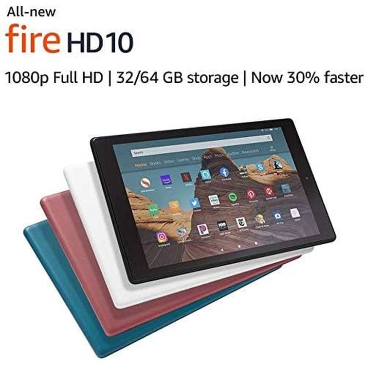 Amazon Fire HD 10 7th Gen 32 GB marine Blue (CRACKED SCREEN)