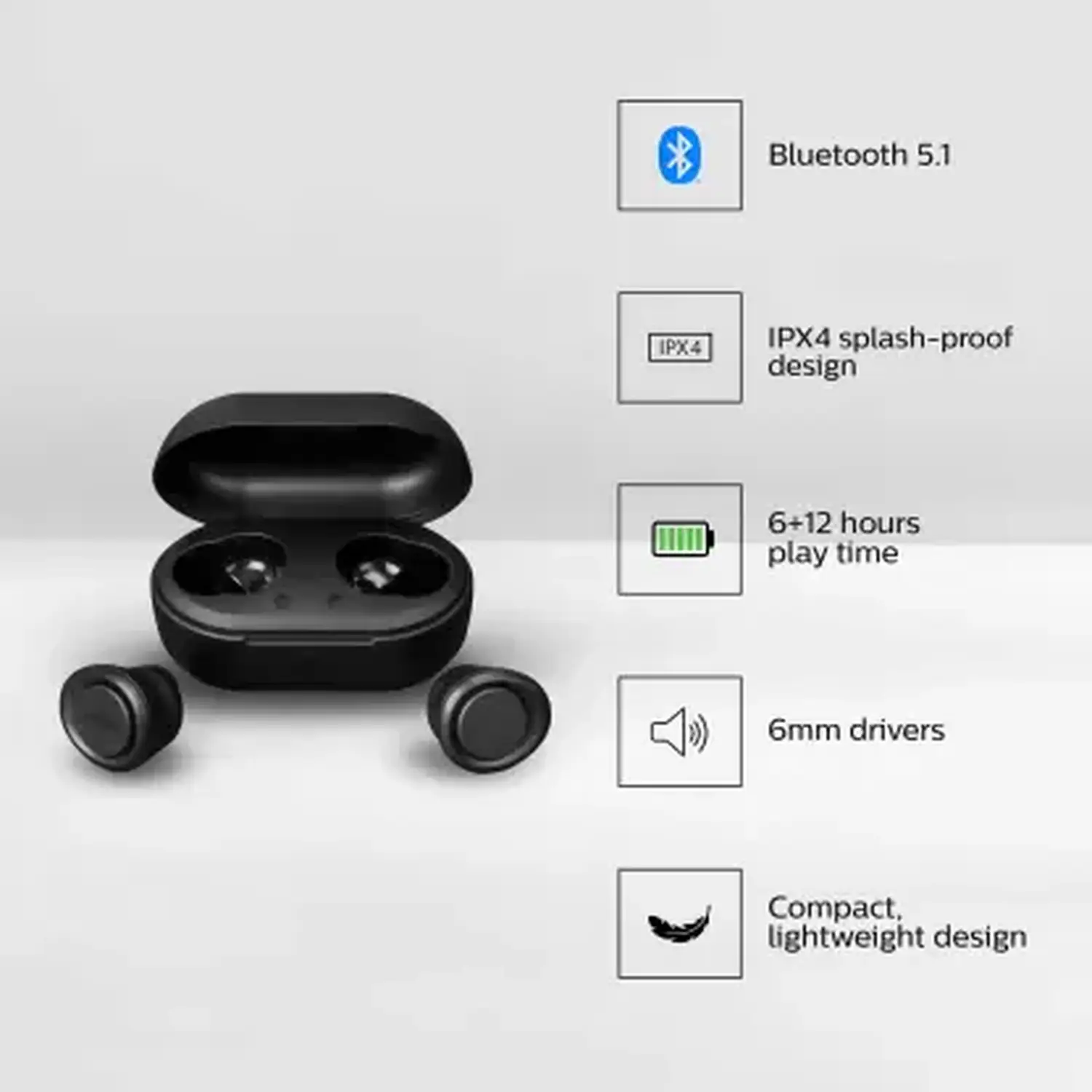 Philips true wireless best sale earbuds 1000 series