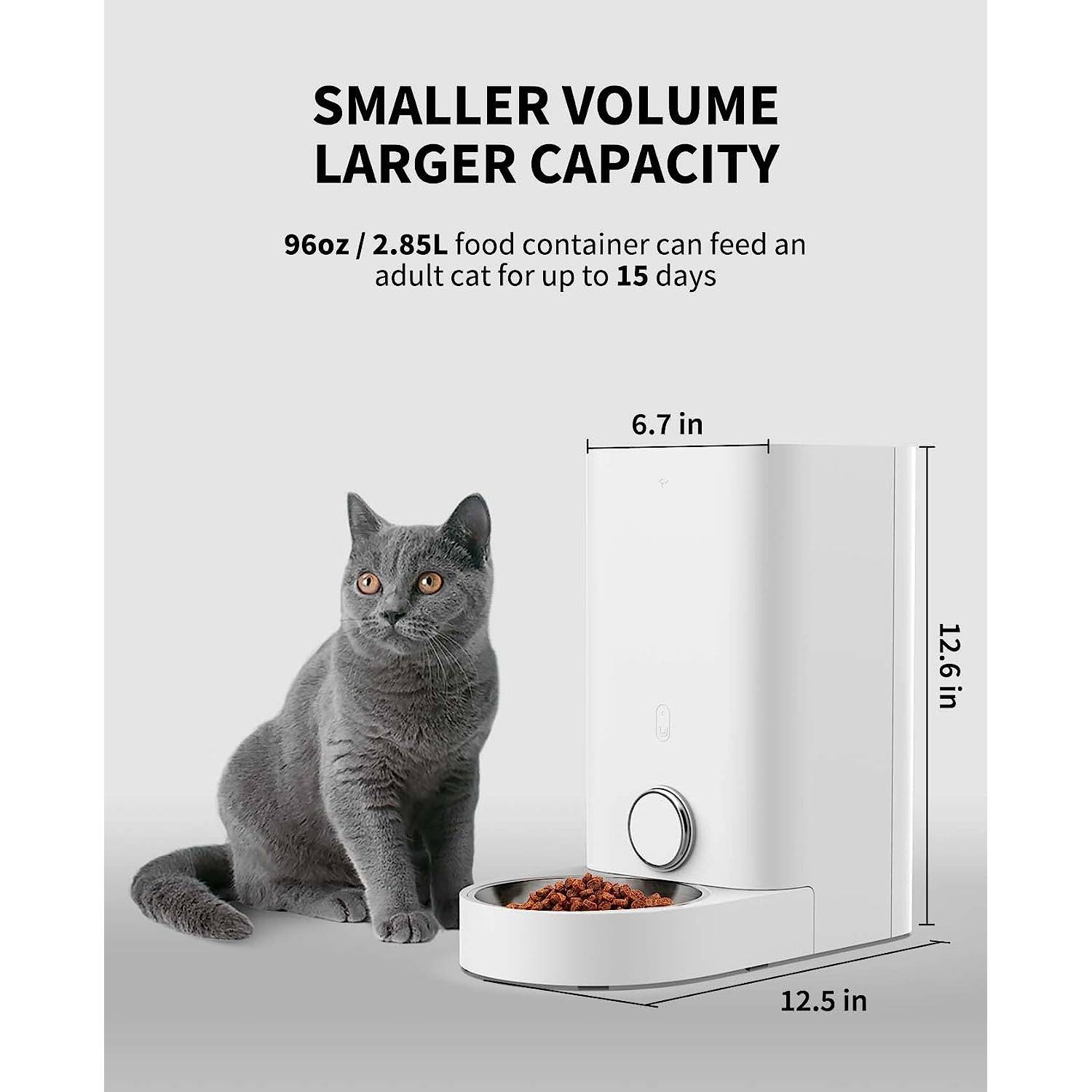 Buy PETKIT Fresh Element Mini Smart Pet Feeder with Stainless Steel Bowl P530