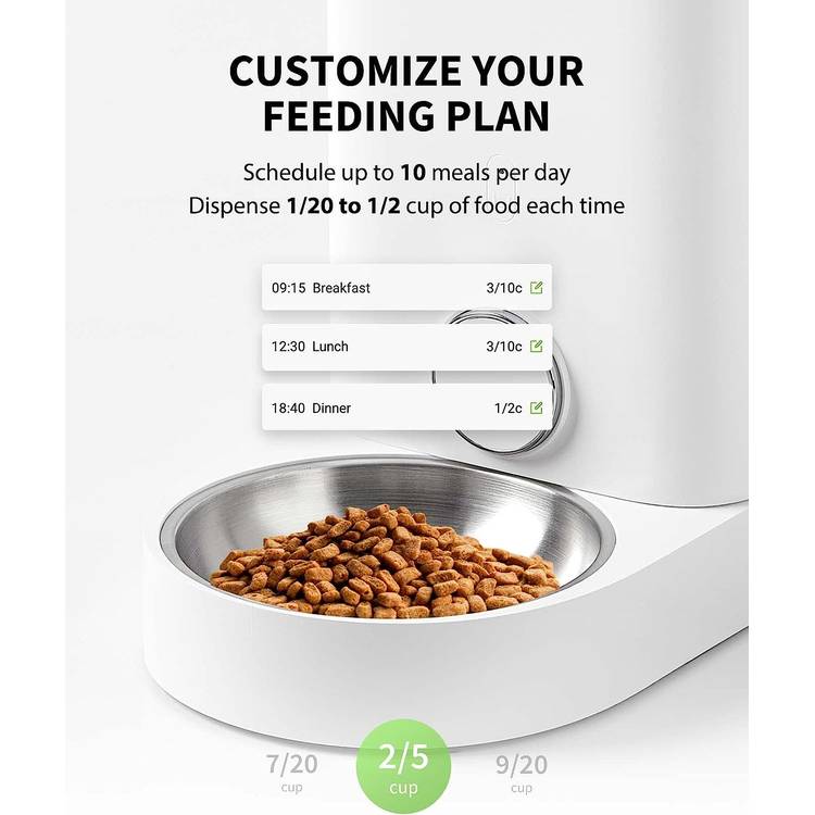 Buy PETKIT Fresh Element Mini Smart Pet Feeder with Stainless Steel Bowl  (P530)