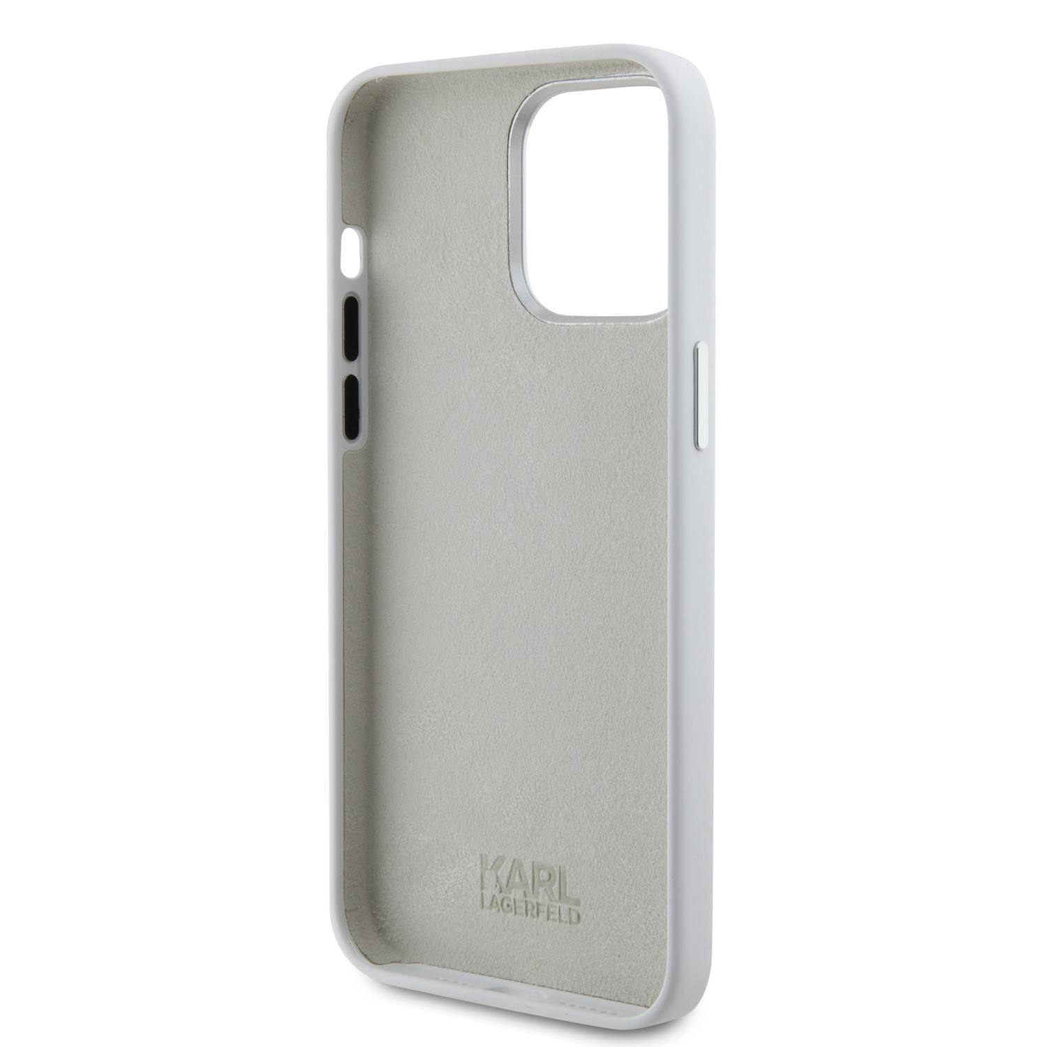 Buy Karl Lagerfeld iPhone 15 Pro Max Silicon Hard Case with Ikonik