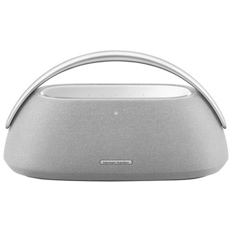 Harman Kardon Go Play 3 Portable Bluetooth Speaker with Superior Sound, Type-C USB Port, Up to 8 Hours Music Play Time, 3 Hours Charging Time, Bluetooth Version 5.2, Built-in Battery - Gray