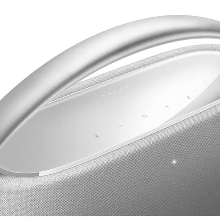 Harman Kardon Go Play 3 Portable Bluetooth Speaker with Superior Sound, Type-C USB Port, Up to 8 Hours Music Play Time, 3 Hours Charging Time, Bluetooth Version 5.2, Built-in Battery - Gray