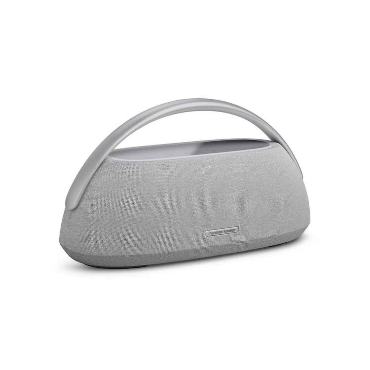 Harman Kardon Go Play 3 Portable Bluetooth Speaker with Superior Sound, Type-C USB Port, Up to 8 Hours Music Play Time, 3 Hours Charging Time, Bluetooth Version 5.2, Built-in Battery - Gray