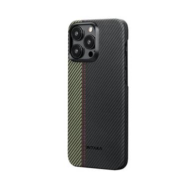 Pitaka Fusion Weaving MagEZ Case 4 For iPhone 15 Pro (6.1") - Overture