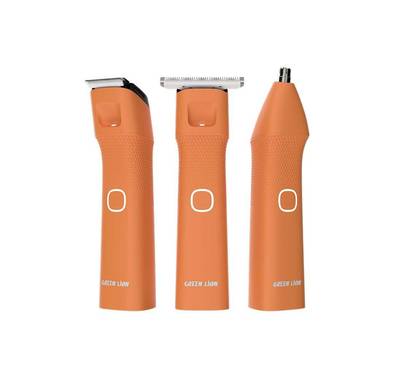 Green Lion 3 in 1 Body Trimmer 1200mAh  - Orange
