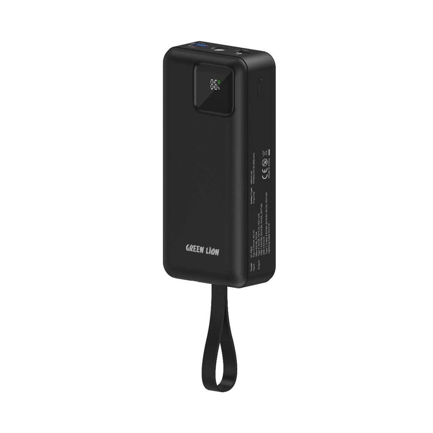 Buy Green Lion Power Tank Power Bank 30000mAh PD 22.5W with Fast Charging  Cable
