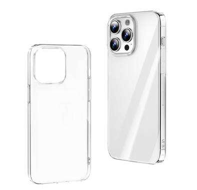 Green Lion Delgado PC Case for iPhone 15 Pro, Anti-Fingerprint, Eco-Friendly Material, Anti-Yellowing, HD Clarity -Clear