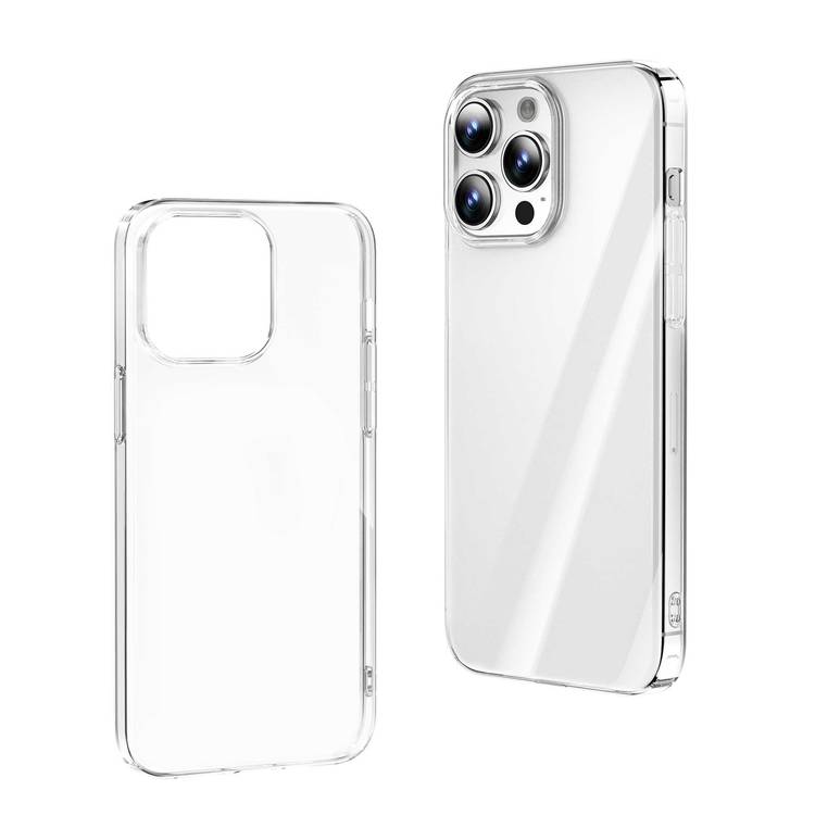 Green Lion Delgado PC Case for iPhone 15 Pro, Anti-Fingerprint, Eco-Friendly Material, Anti-Yellowing, HD Clarity -Clear