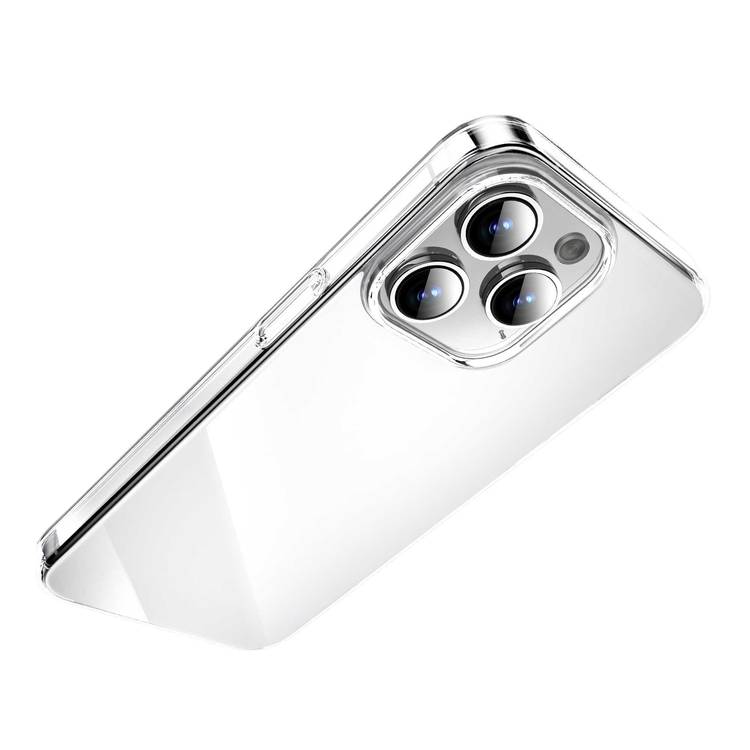 Green Lion Delgado PC Case for iPhone 15 Pro, Anti-Fingerprint, Eco-Friendly Material, Anti-Yellowing, HD Clarity -Clear