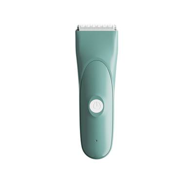 Green Lion Baby Hair Clipper with 60 Minutes Working Time, 600mAh Battery Capacity, LED Indicator, IPX7 Waterproof, Low Noise & Low Vibration - Green