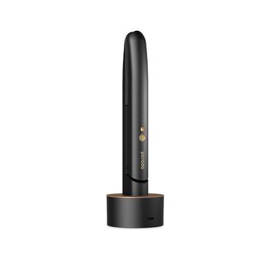 Porodo LifeStyle Cordless Hair Straightener with 4000mAh Battery Capacity, 40 Minutes Working Time, 4 Hours Charging Time, Three Heat Settings - Black