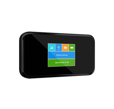 Porodo Portable MiFi 5G High-speed Wireless Router with Nano Sim Slot, Connect Up-to 16 Devices, 2.4/5GHz, 4G & 5G Bands, 5000mAh Battery - Black