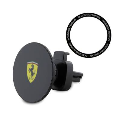Ferrari Mobile Holder with Magsafe Ring - Black