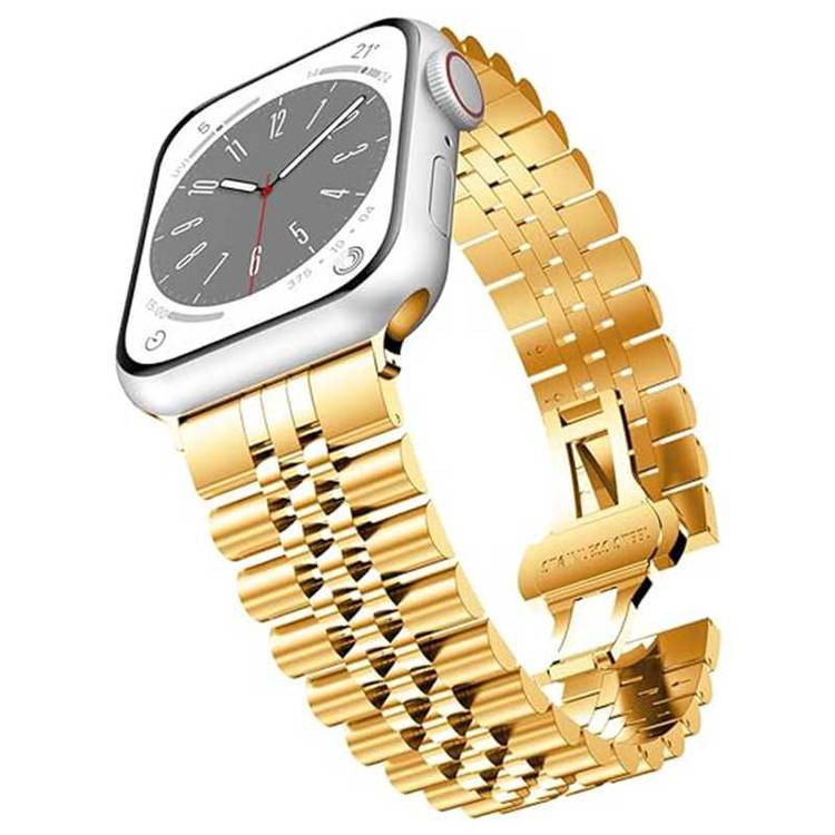 Green Lion Picolla Stainless Steel Watch Band 42/44/45/49MM - Gold