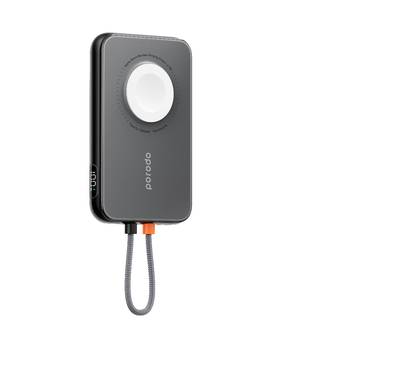 Porodo 5000mAh Power Bank with Type-C, Lightning Port and...