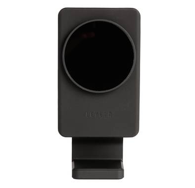 Levelo Aspen 3 in 1 Wireless Car Charger, Strong Magnets, Horizontal and Vertical Viewing Orientation, Dual Car Mount (Air Vent & Dash port), MagSafe Compatible - Black