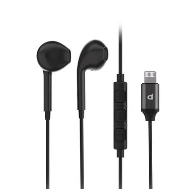 Powerology Stereo Dual MFi Earphones with Lightning Conne...