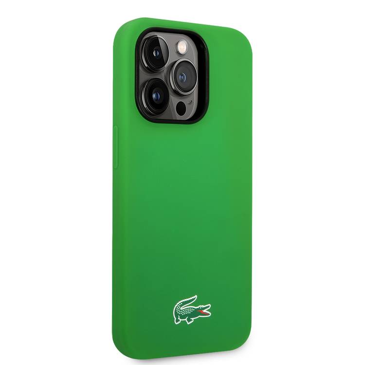 新しい到着 iPhone Lacoste Shop 15 Logo Croc Silicone Magsafe HC For Pro iPhoneアクセサリー