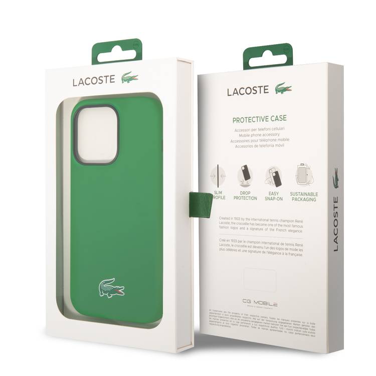「数量限定 在庫処分セール」 Magsafe HC For Pro 15 iPhone Lacoste Shop Silicone Logo Croc iPhoneアクセサリー