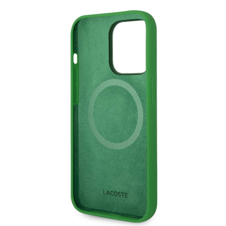期間限定特別価格 For Pro 15 iPhone Lacoste Shop HC Logo Croc Silicone Magsafe iPhoneアクセサリー