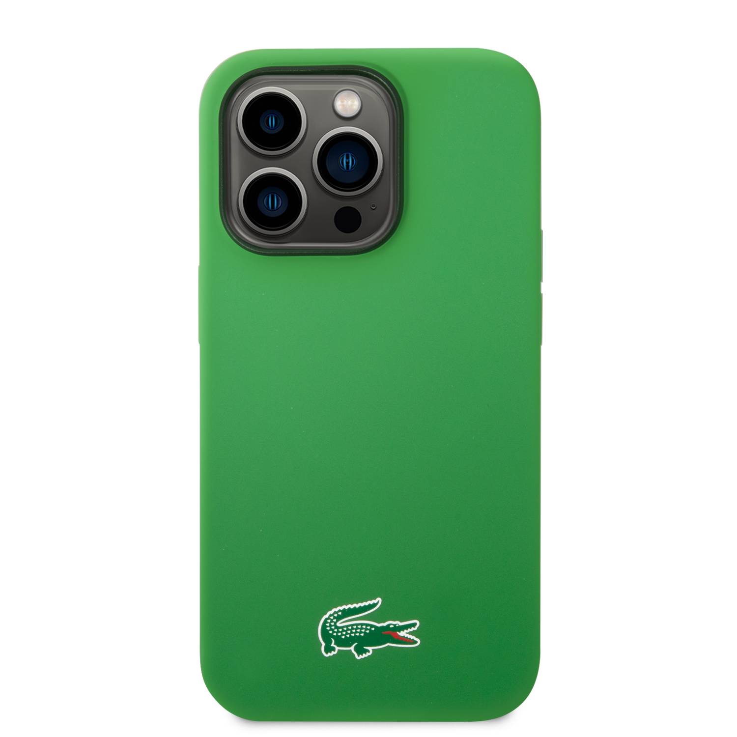 新作人気 Pro 15 iPhone Lacoste Shop For Logo Croc Silicone Magsafe HC iPhoneアクセサリー