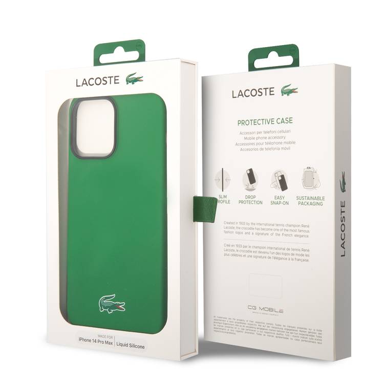 Shop Lacoste iPhone 15 Pro For HC Magsafe Silicone Croc Logo Shop Lacoste iPhone 15 Pro For HC Magsafe Silicone Croc Logo