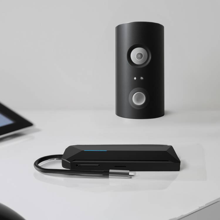 Porodo Gaming 9 in1 USB-C Hub 4K Gamers Edition PD 100W - Black