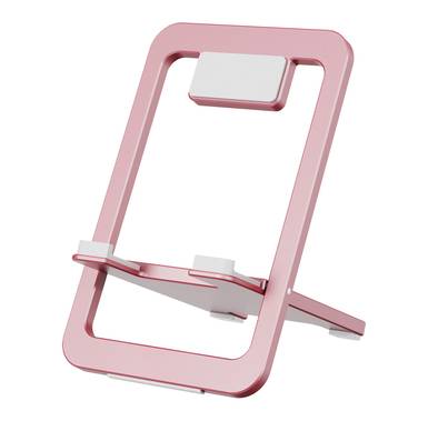 Levelo Airlift Aluminum Foldable Phone Stand - Pink