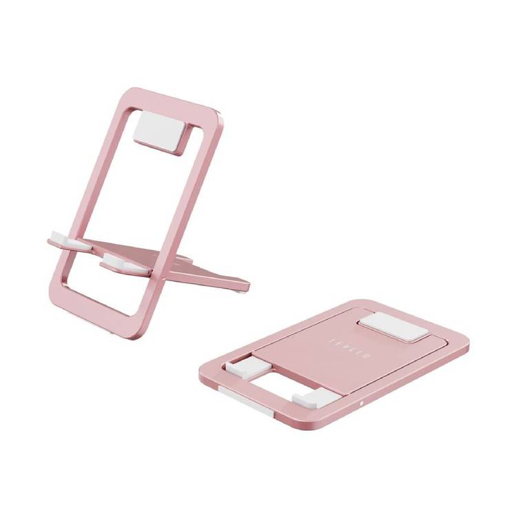 Levelo Airlift Aluminum Foldable Phone Stand - Pink