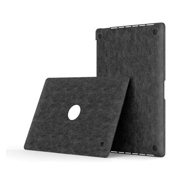 Levelo Gevena Leather Macbook Pro Cover 15" - Black