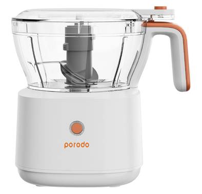 Porodo LifeStyle 4in1 Mini Food Processor with 88W Rated ...