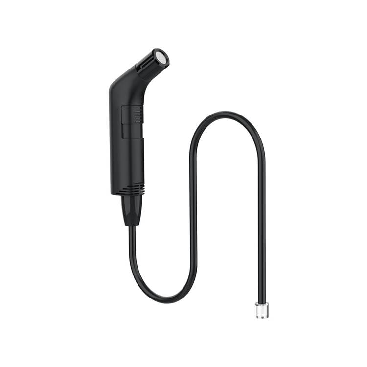 Green Lion Compact Bidet Sprayer for Travel with 800mAh Battery Capacity, Type-C Charging Port, 2-3 Hours Charging Time, 30 Minutes Working Time, 1.2m Hose Length - Black
