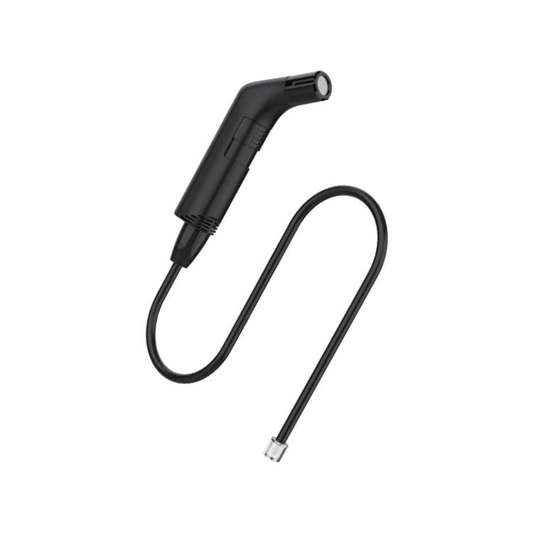 Green Lion Compact Bidet Sprayer for Travel with 800mAh Battery Capacity, Type-C Charging Port, 2-3 Hours Charging Time, 30 Minutes Working Time, 1.2m Hose Length - Black