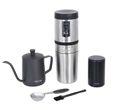 Green Lion Portable Coffee Maker Kettle Stainless Steel  ...